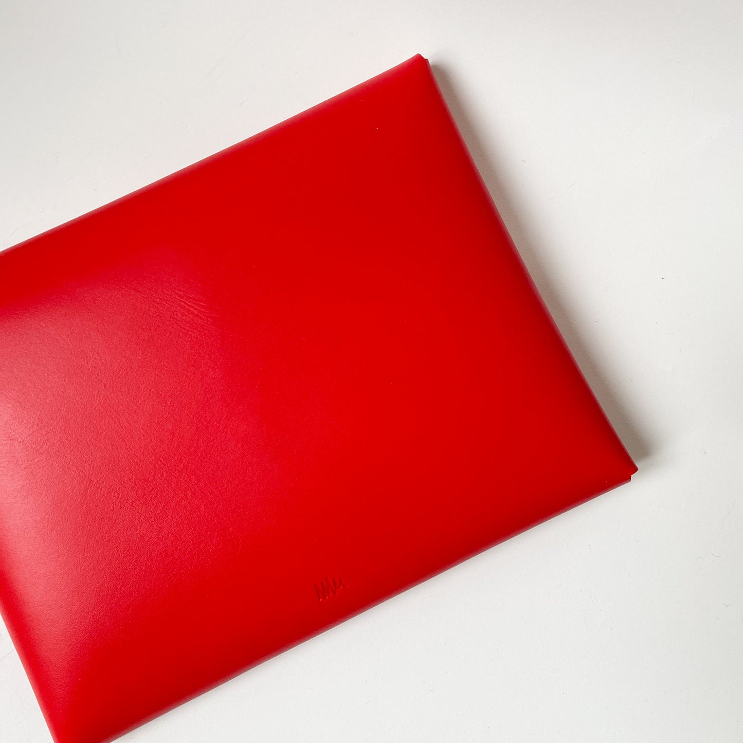Sobre cartera de cuero