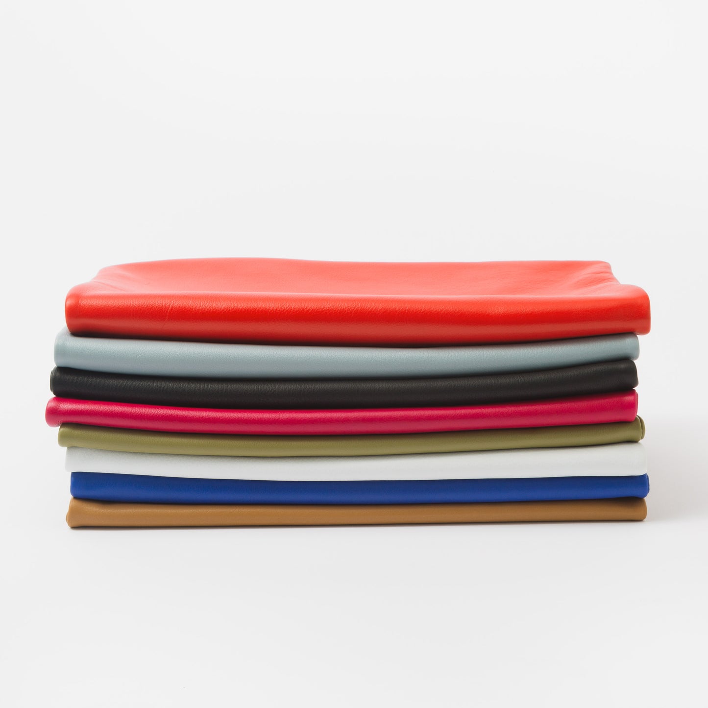 Tote market de cuero verde oliva