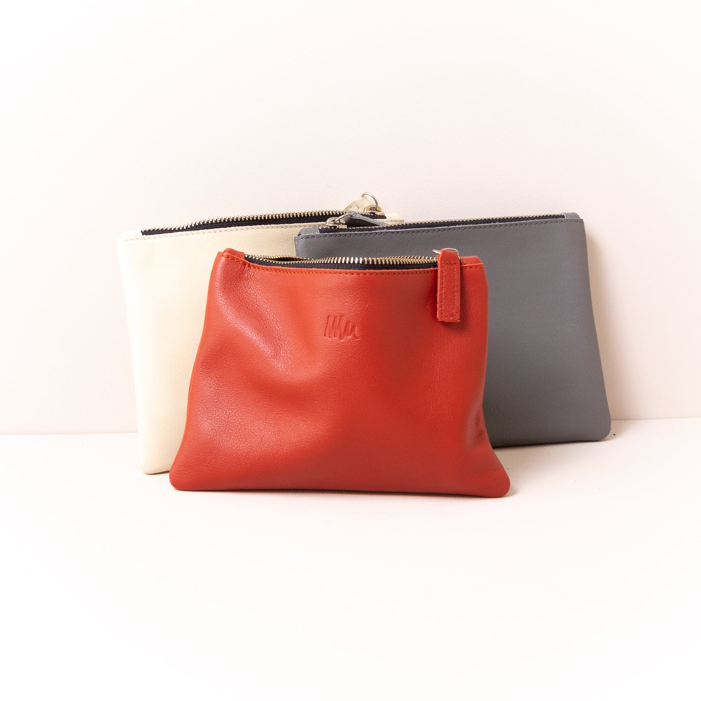 Cartera de cuero caldera