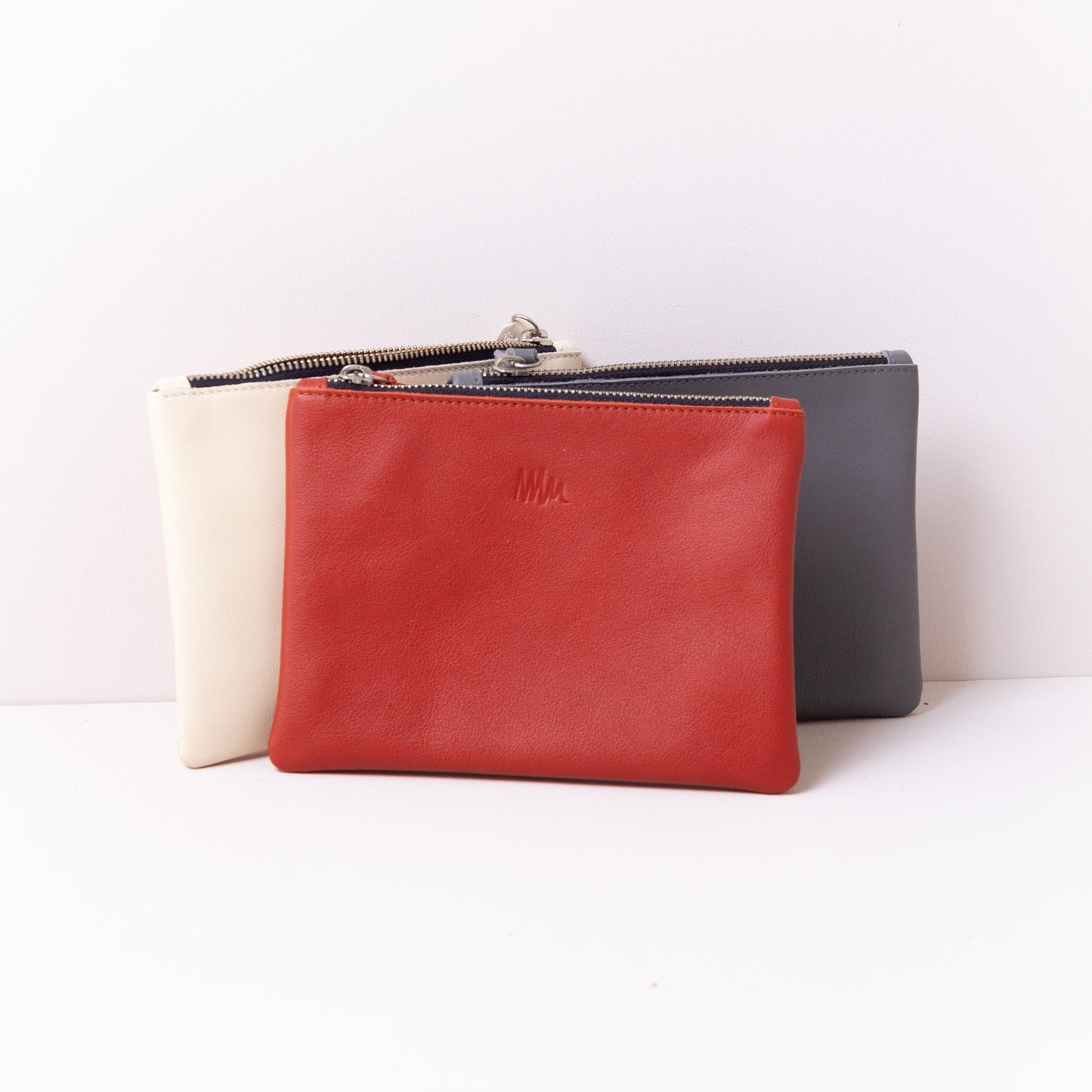 Cartera de cuero caldera