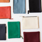 Cartera de cuero verde